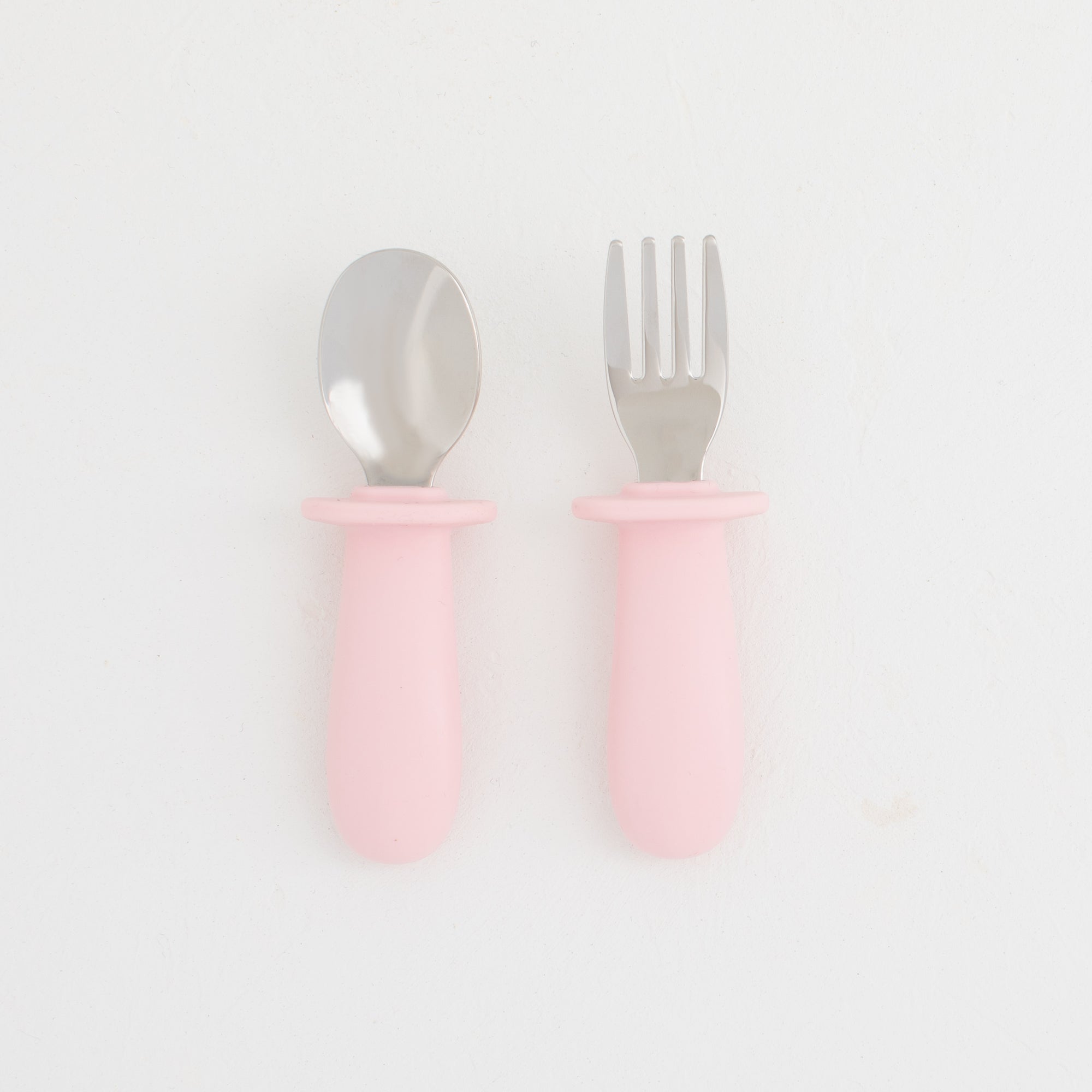 Toddler Stainless Steel Cutlery with Silicone Handles: The Perfect First Utensils for Your Little One! PRE-ORDER