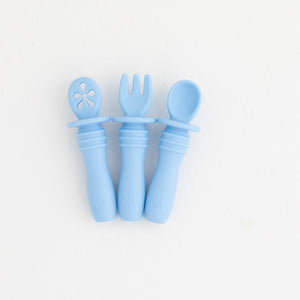 Baby Silicone Cutlery Set: Safe &amp; Fun Mealtime Essentials - PRE ORDER